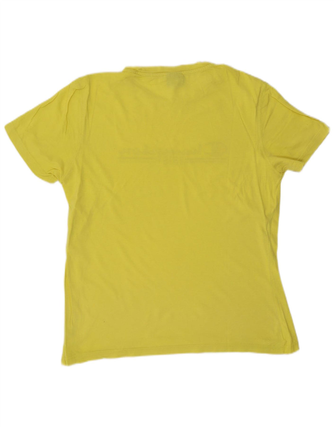 Champion Mens Graphic T-Shirt Top XL Yellow
