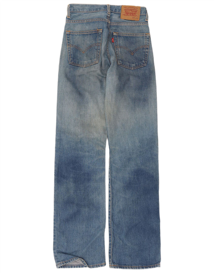 Levi's Mens High Waist Jeans W28 L34 Blue Cotton