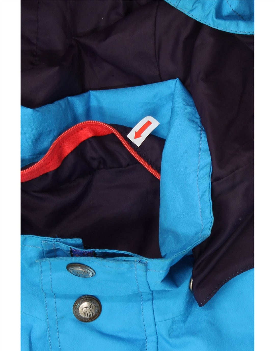 CIESSE PIUMINI Mens Gore-Tex Windbreaker Jacket UK 40 Large Blue Vintage Ciesse Piumini and Second-Hand Ciesse Piumini from Messina Hembry 