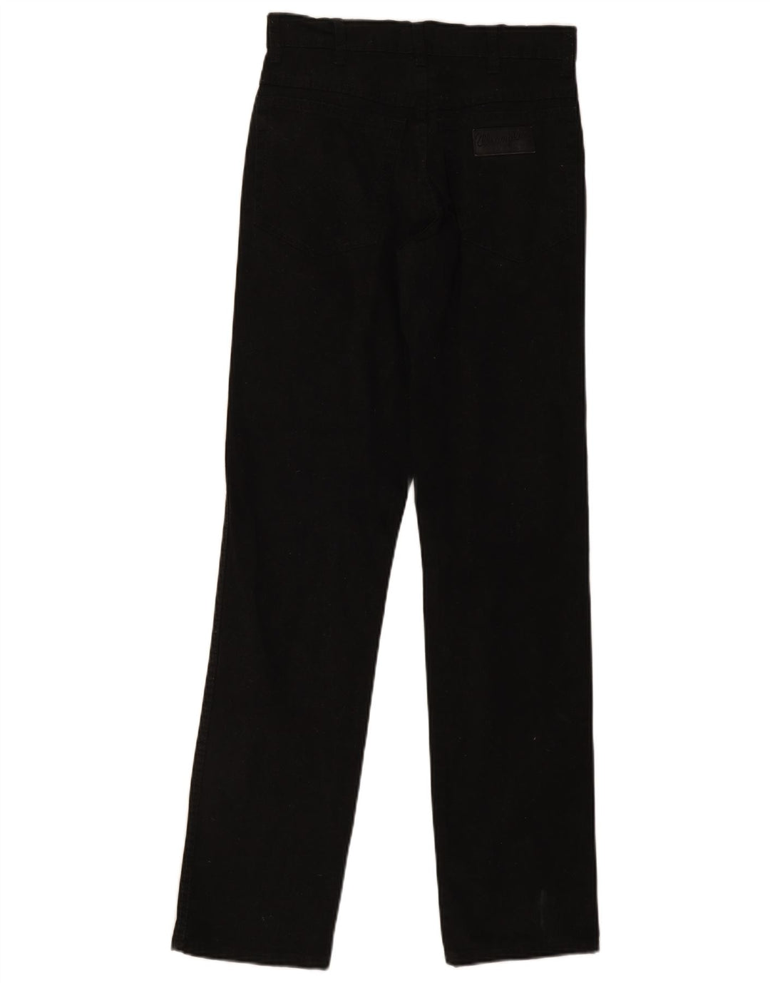 Wrangler Mens Texas Stretch Straight Jeans W30 L34 Black Cotton