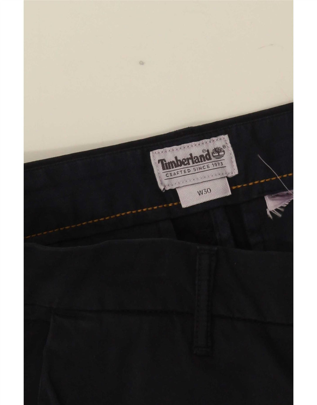 Timberland Mens Slim Cargo Trousers W30 L28 Navy Blue