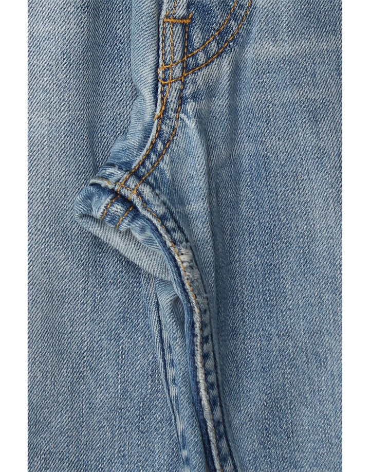 Lee Mens Knox Straight Jeans W34 L34 Blue Cotton
