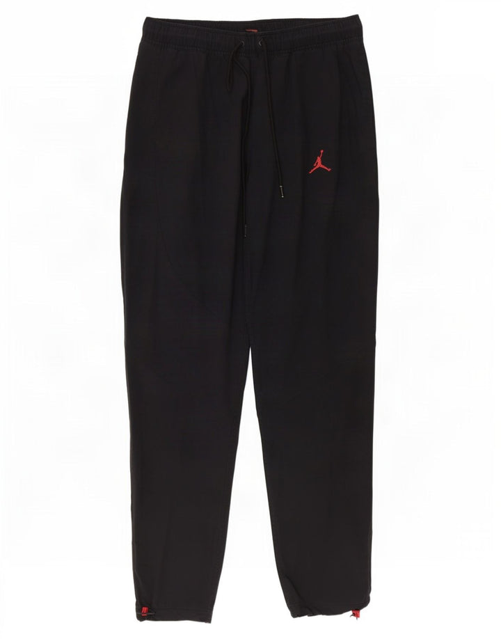 Jordan Mens Tracksuit Trousers Joggers Medium Black Cotton