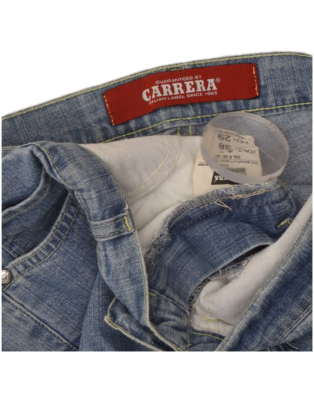 Carrera Womens Flared Jeans W29 L29 Blue Cotton