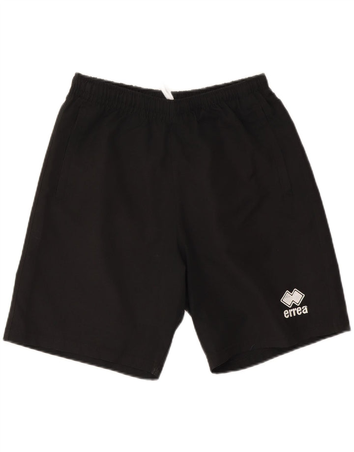 Errea Mens Sport Shorts Large Black Polyester Sports