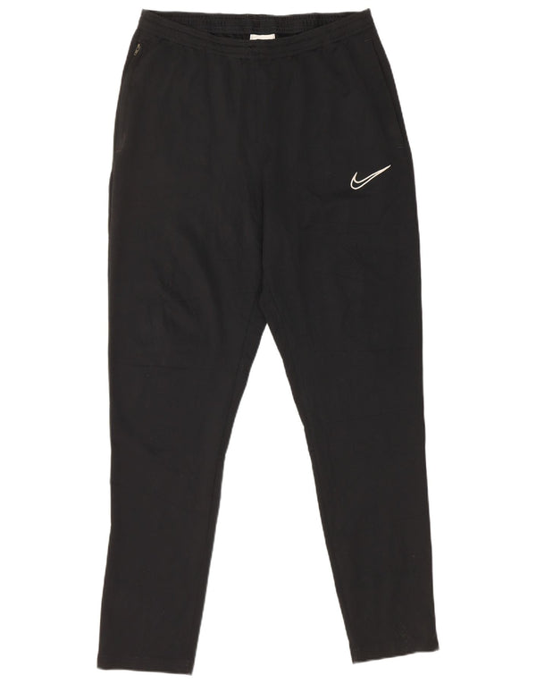 Nike Mens Dri Fit Tracksuit Trousers Medium  Black Polyester