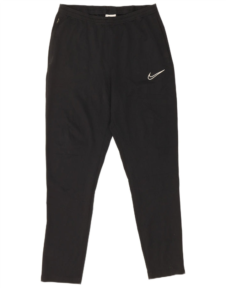 Nike Mens Dri Fit Tracksuit Trousers Medium  Black Polyester