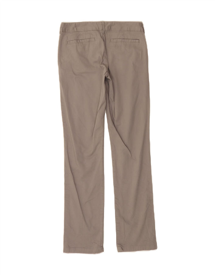 DICKIES Womens Straight Chino Trousers US 5 Small W28 L31 Grey Vintage Dickies and Second-Hand Dickies from Messina Hembry 