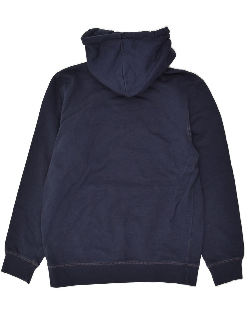 JACK & JONES Mens Slim Hoodie Jumper XL Navy Blue Cotton | Vintage Jack & Jones | Thrift | Second-Hand Jack & Jones | Used Clothing | Messina Hembry 