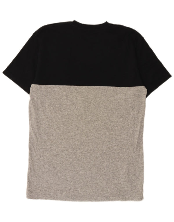 Vans Mens Classic Fit T-Shirt Top Medium Grey Colourblock Cotton
