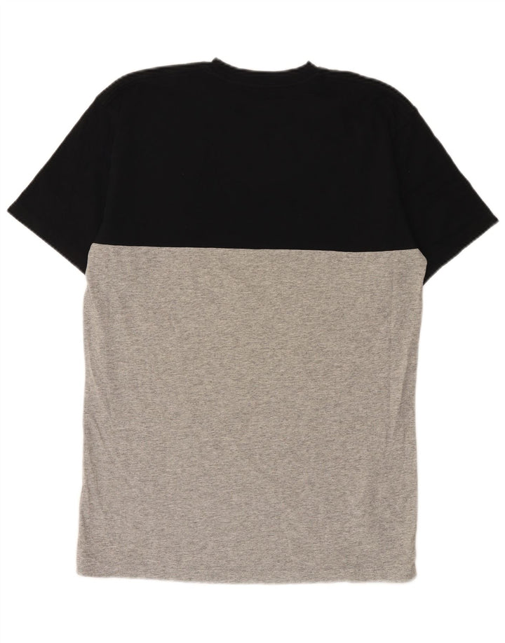 Vans Mens Classic Fit T-Shirt Top Medium Grey Colourblock Cotton