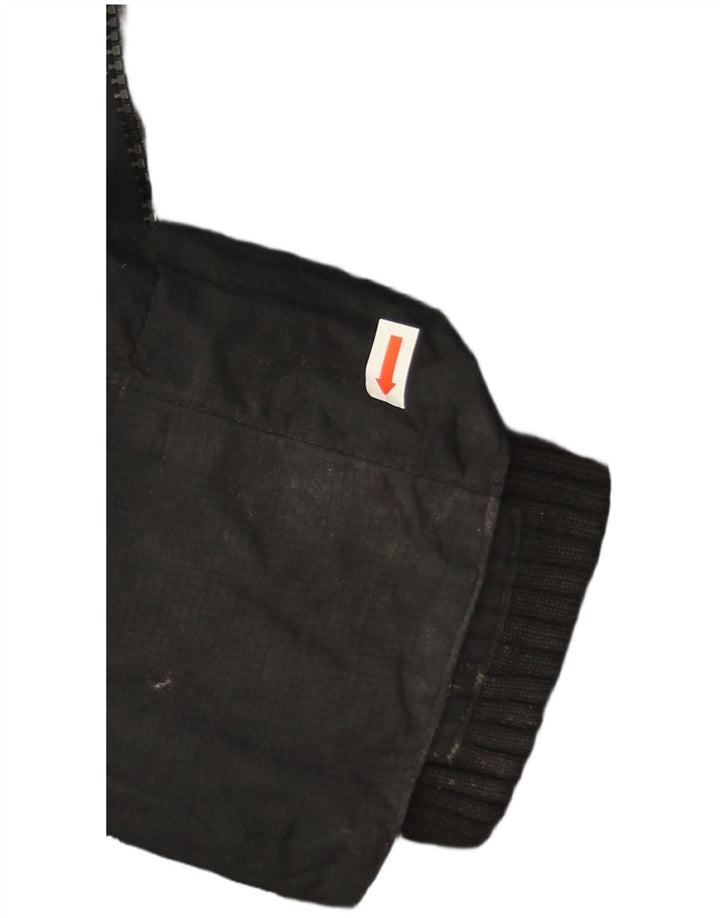 Superdry Mens Windcheater Rain Jacket UK 42 XL Black Nylon