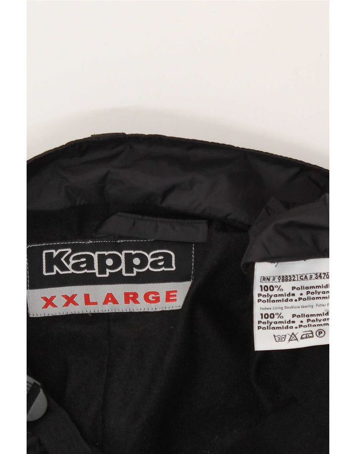 Kappa Womens Cargo Ski Trousers UK 20 2XL Black Polyamide