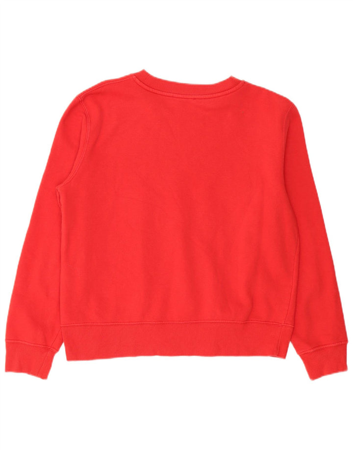 Zara Womens Sweatshirt Jumper UK 16 Large Red