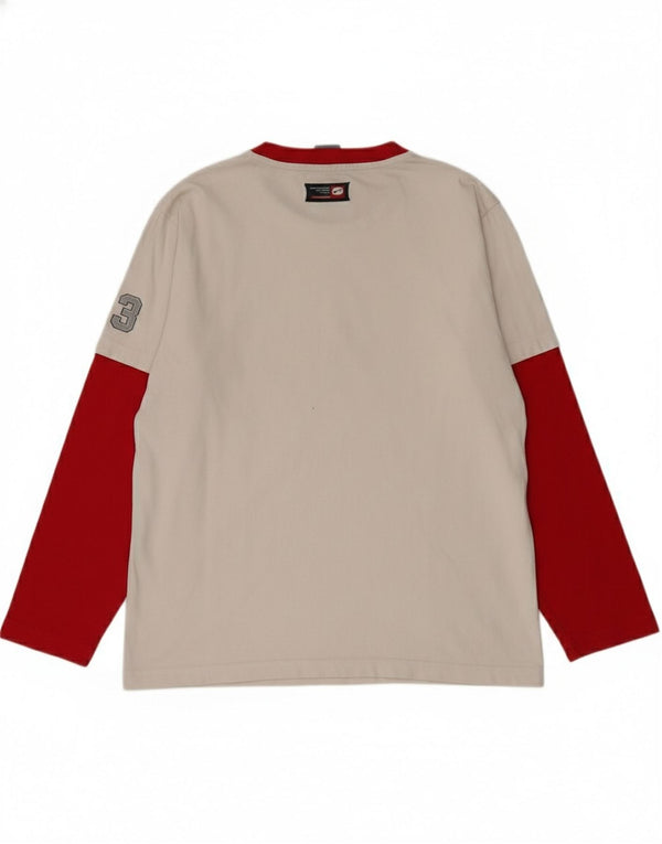 Nike Boys Oregon State Graphic Top Long Sleeve 13-14 Years XL White