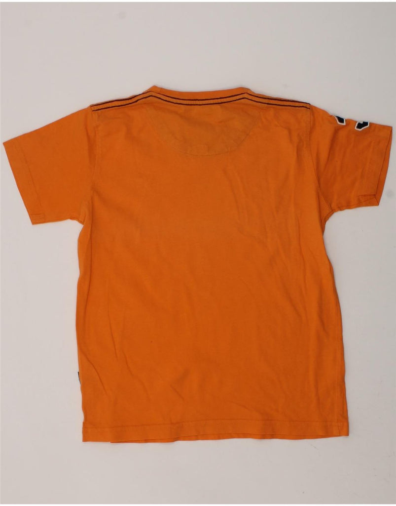 HARMONT & BLAINE Boys Graphic T-Shirt Top 7-8 Years Orange Cotton | Vintage Harmont & Blaine | Thrift | Second-Hand Harmont & Blaine | Used Clothing | Messina Hembry 