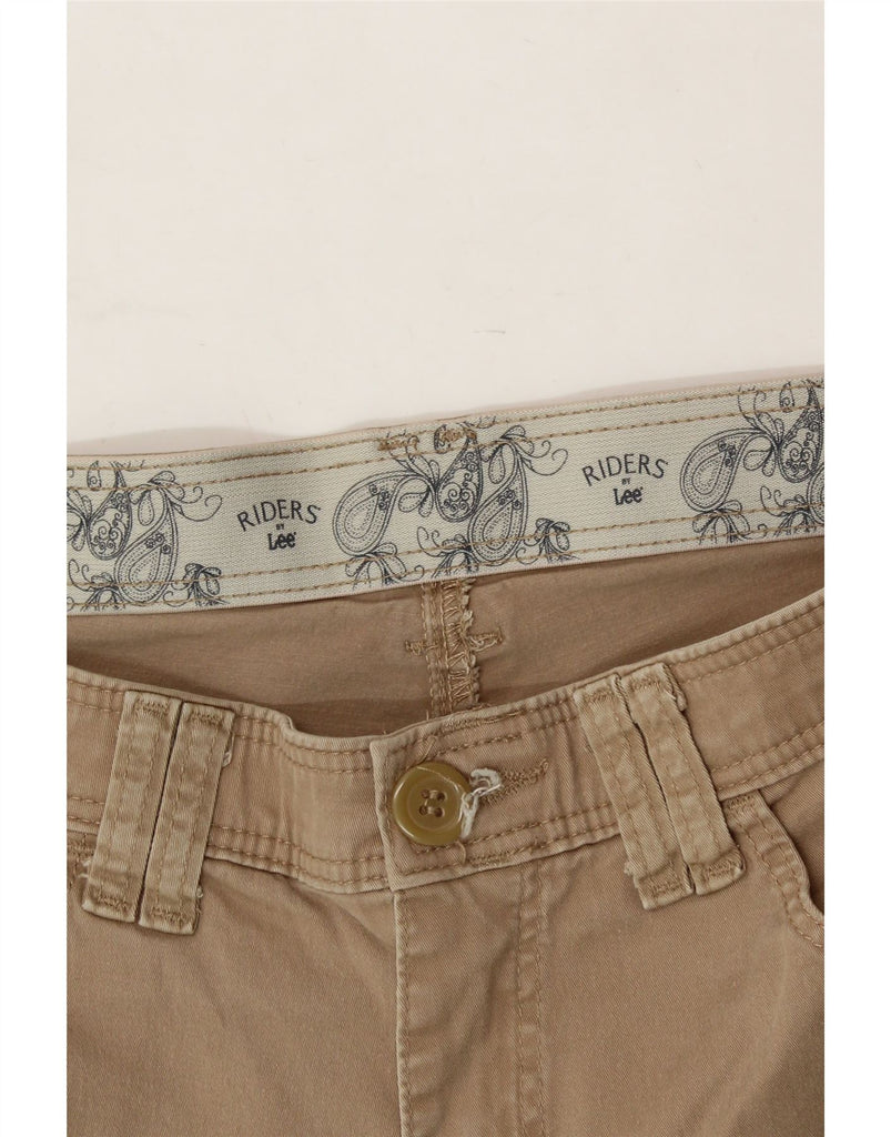 LEE Womens Riders Casual Shorts US 8 Medium W30  Beige Cotton Vintage Lee and Second-Hand Lee from Messina Hembry 