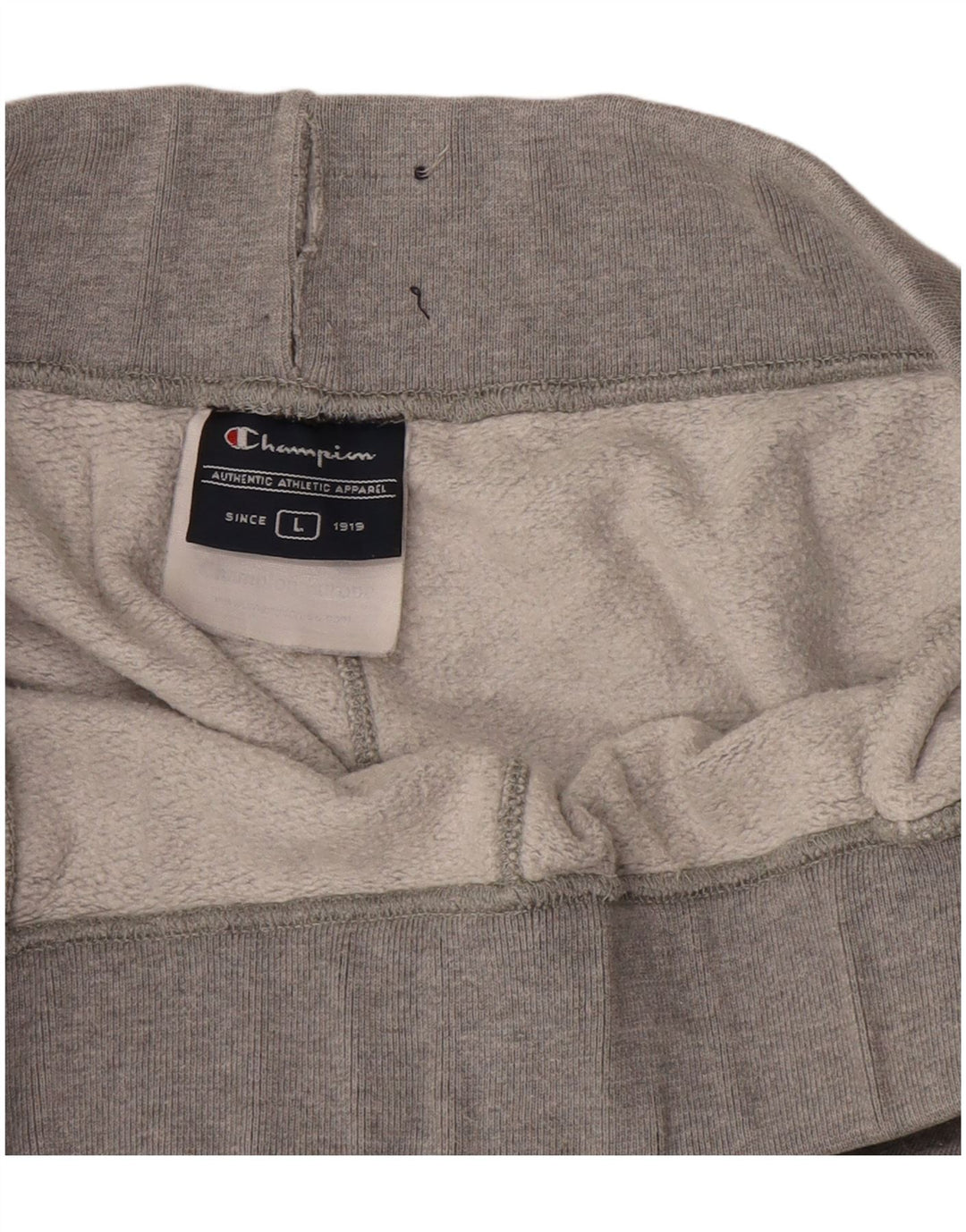 Champion Mens Sport Shorts Large Grey Flecked Cotton