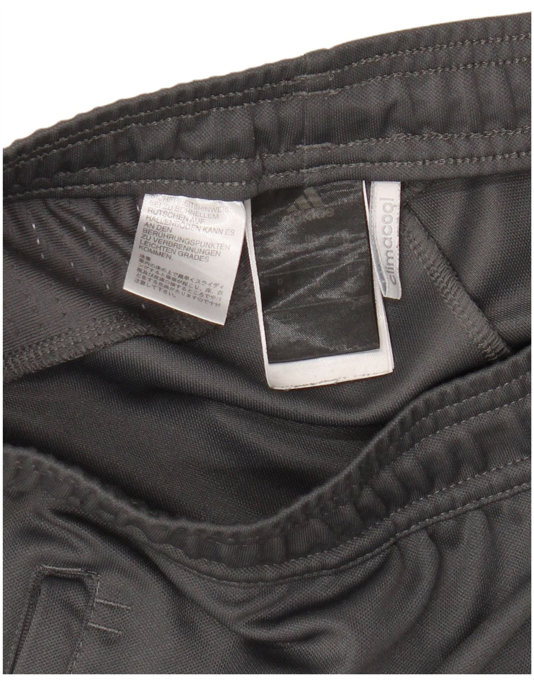 Adidas Mens Climacool Tracksuit Trousers Medium  Grey Polyester