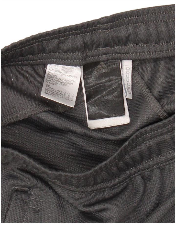 Adidas Mens Climacool Tracksuit Trousers Medium  Grey Polyester