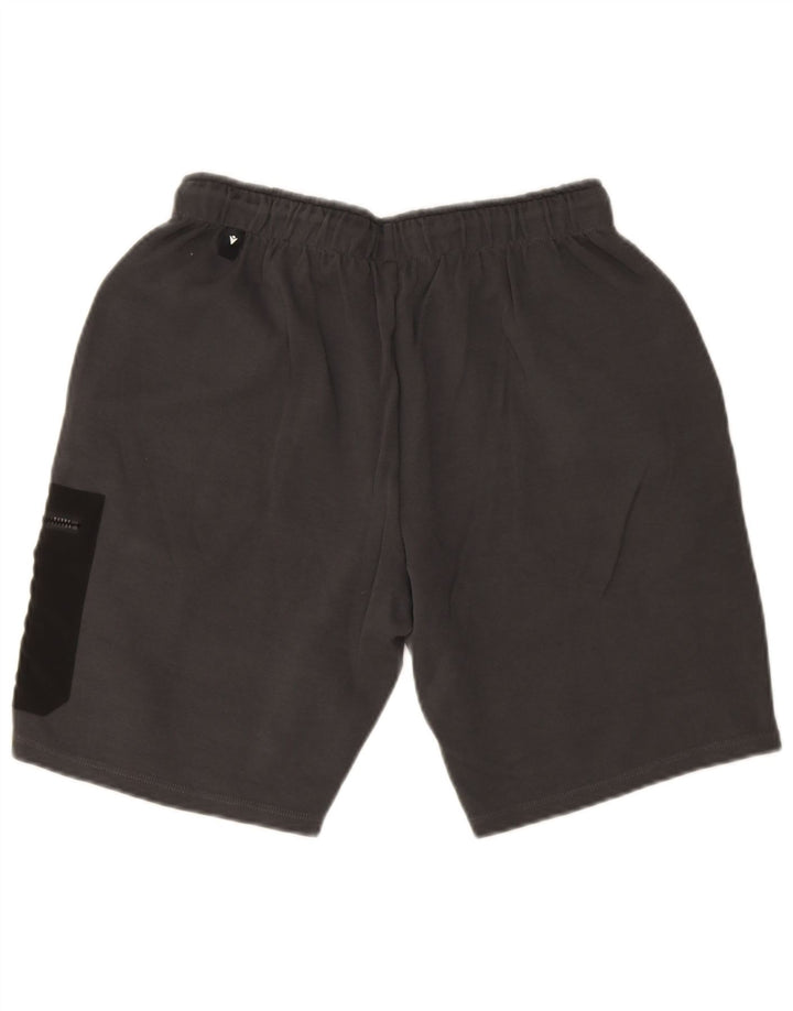 Macron Mens Udinese Calcio Sport Shorts Medium  Grey Cotton