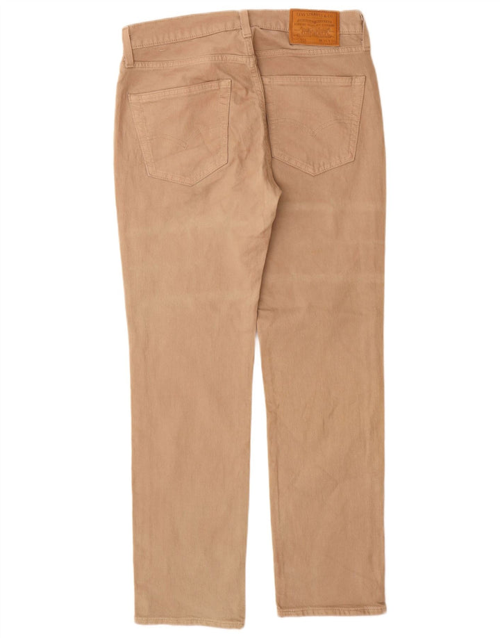 Levi's Mens 511 Slim Jeans W30 L30 Beige Cotton