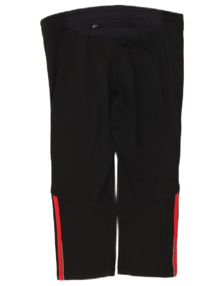 ADIDAS Womens Clima 365 Capri Leggings UK 14 Large  Black Polyester