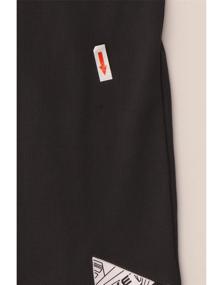 Nike Boys Graphic Hoodie Jumper 12-13 Years Large Blue Colourblock