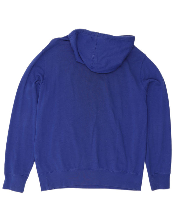 Polo Ralph Lauren Mens Hoodie Jumper Large Blue Cotton