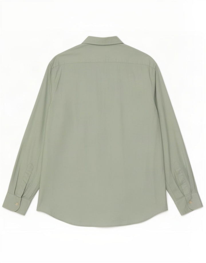 Pierre Cardin Mens Shirt Medium Green