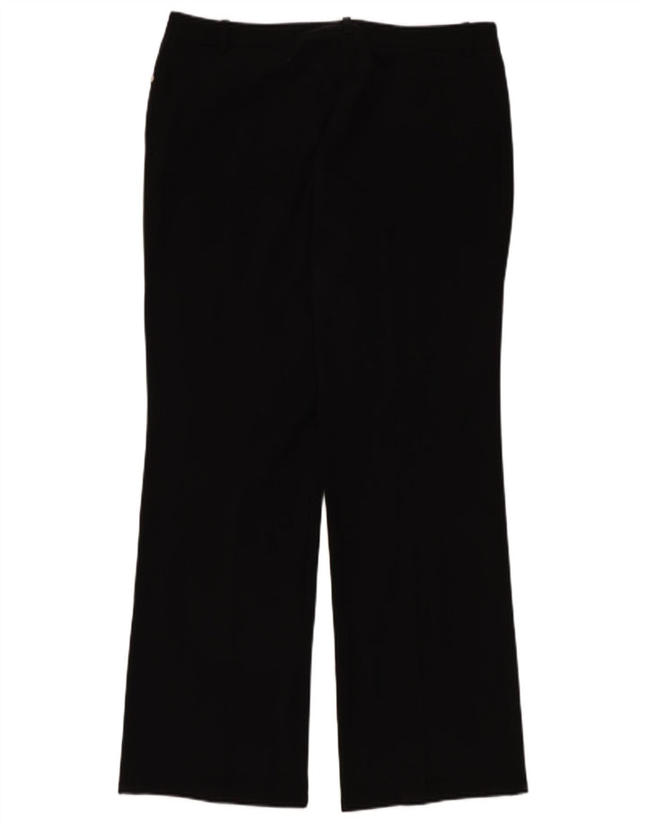 Jaeger Womens Bootcut Casual Trousers W36 L32 Black