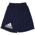 Adidas Boys Climalite Graphic Sport Shorts 5-6 Years  Navy Blue Polyester