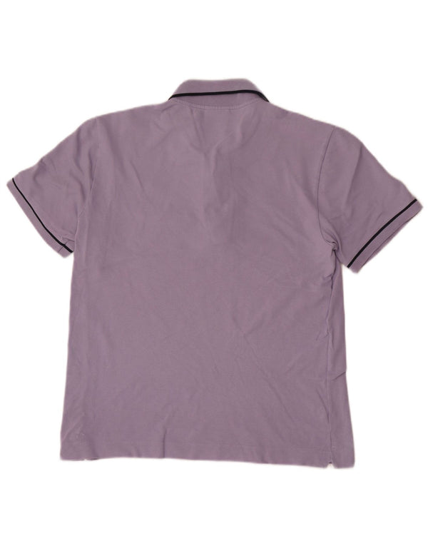 Lacoste Mens Polo Shirt Size 6 XL Purple Cotton