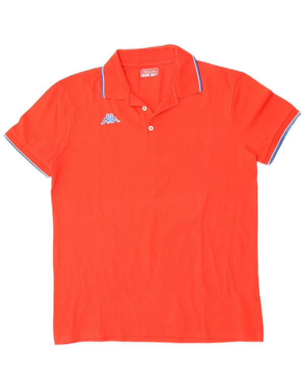 Kappa Mens Polo Shirt XL Red Cotton