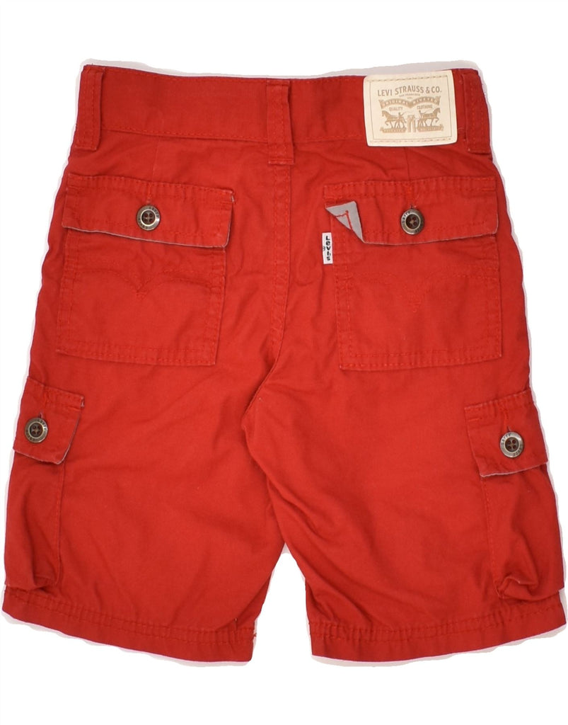 LEVI'S Boys Cargo Shorts 2-3 Years W20 Red Cotton | Vintage Levi's | Thrift | Second-Hand Levi's | Used Clothing | Messina Hembry 