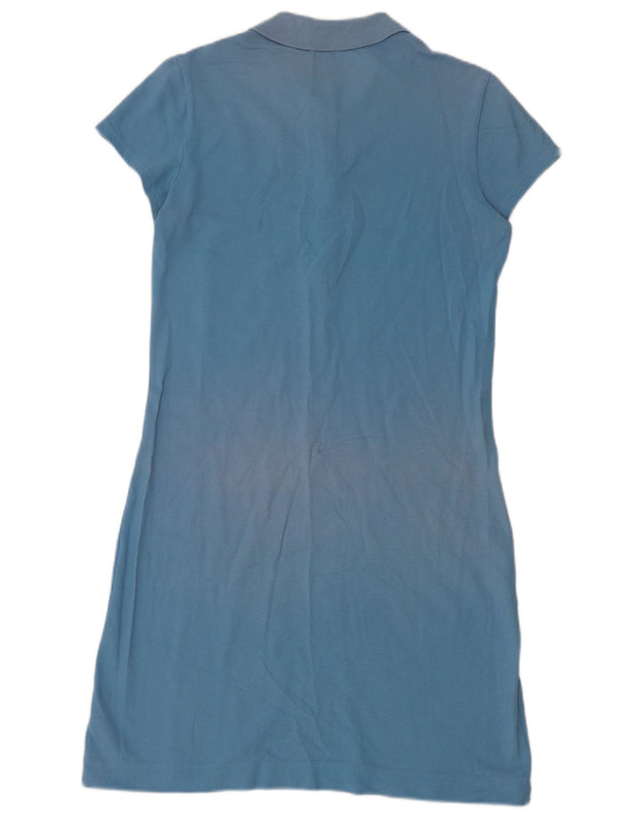 Lacoste Womens Polo Dress Size 40 Medium Blue