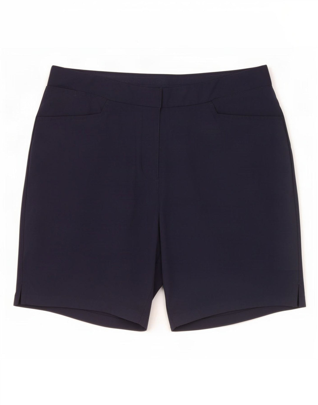 Puma Womens Casual Shorts XL W36 Navy Blue Polyester