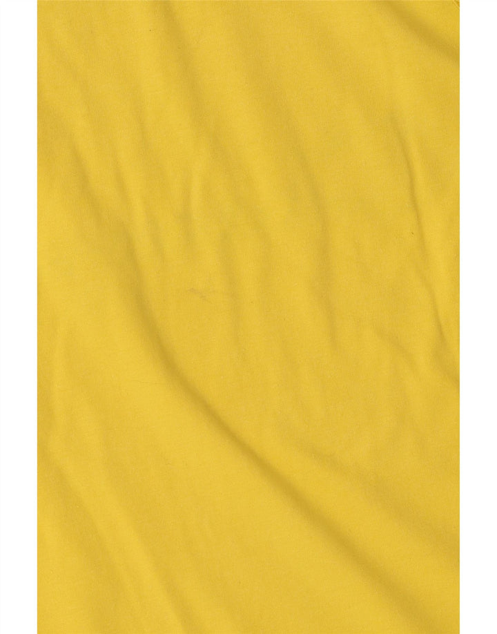 Champion Boys Graphic Vest Top 11-12 Years Yellow Cotton