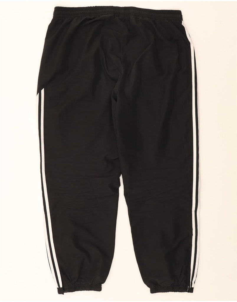 ADIDAS Mens Tracksuit Trousers Joggers UK 50/52 2XL  Black Polyester Vintage Adidas and Second-Hand Adidas from Messina Hembry 