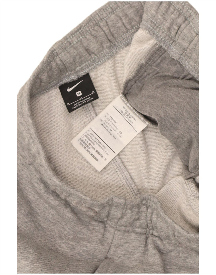 Nike Mens Tracksuit Trousers Joggers Medium Grey Colourblock Cotton