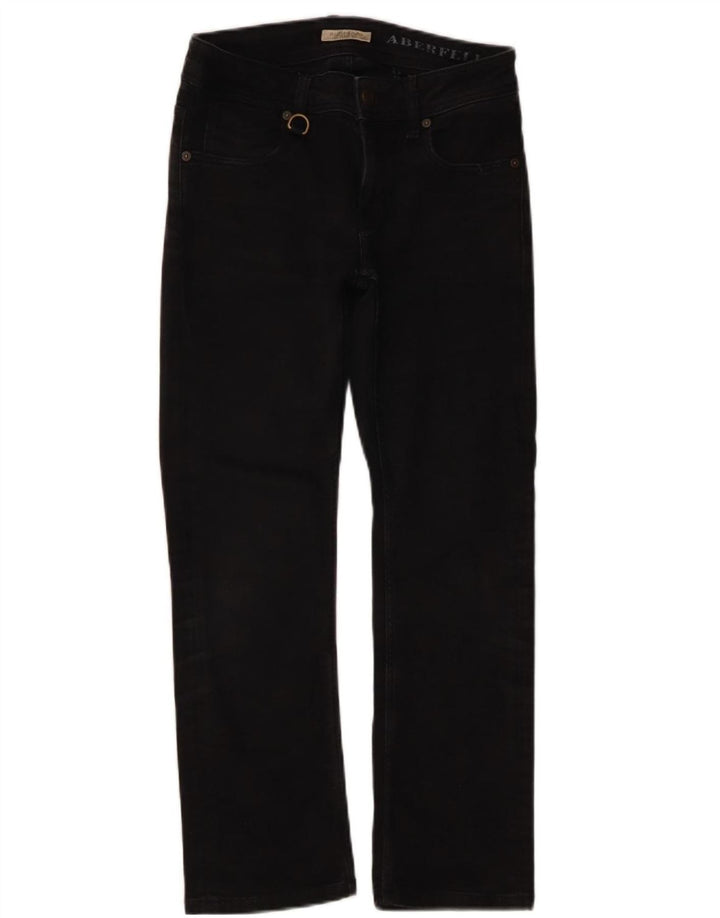 Burberry Womens Straight Jeans W26 L25  Black Cotton