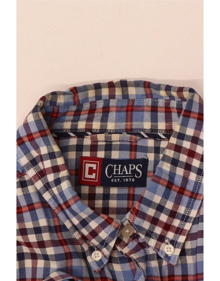 Chaps Mens Shirt Large Multicoloured Gingham