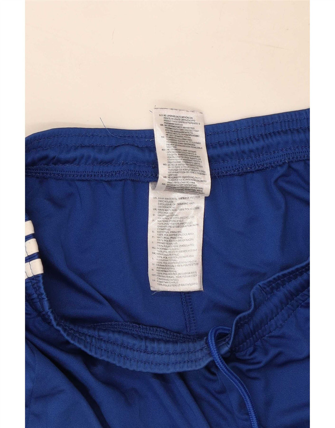 Adidas Mens Aeroready Sport Shorts Medium Blue Polyester