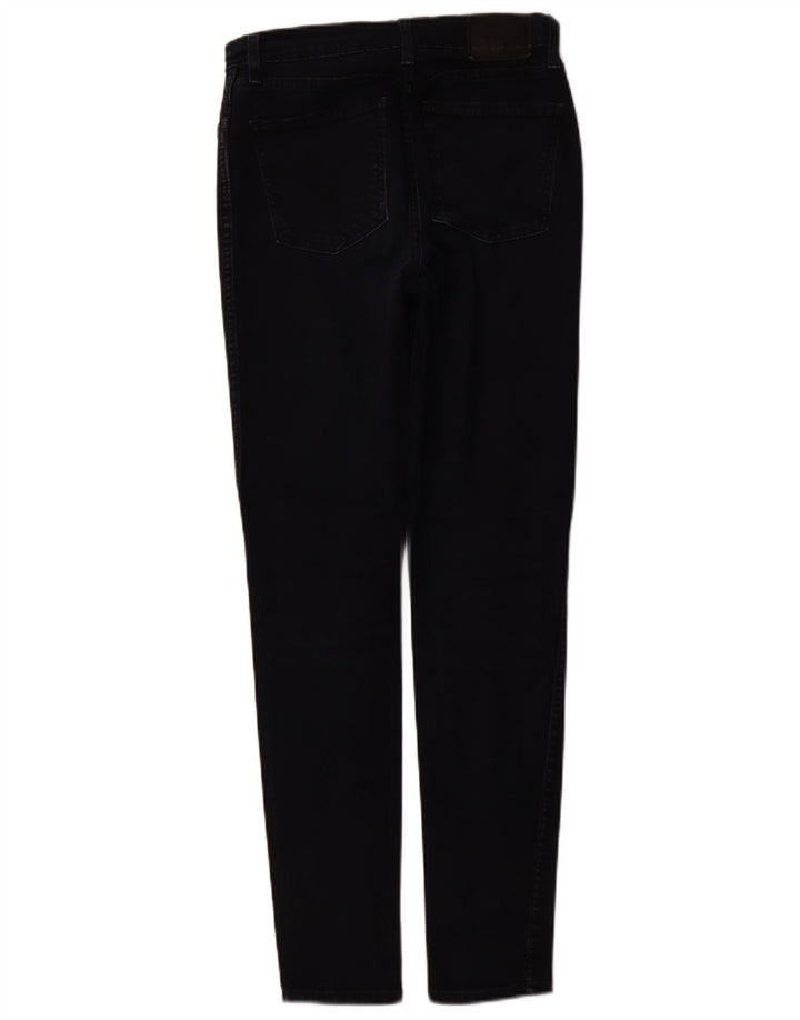 LEVI'S Womens Skinny Jeans W28 L32 Navy Blue Cotton