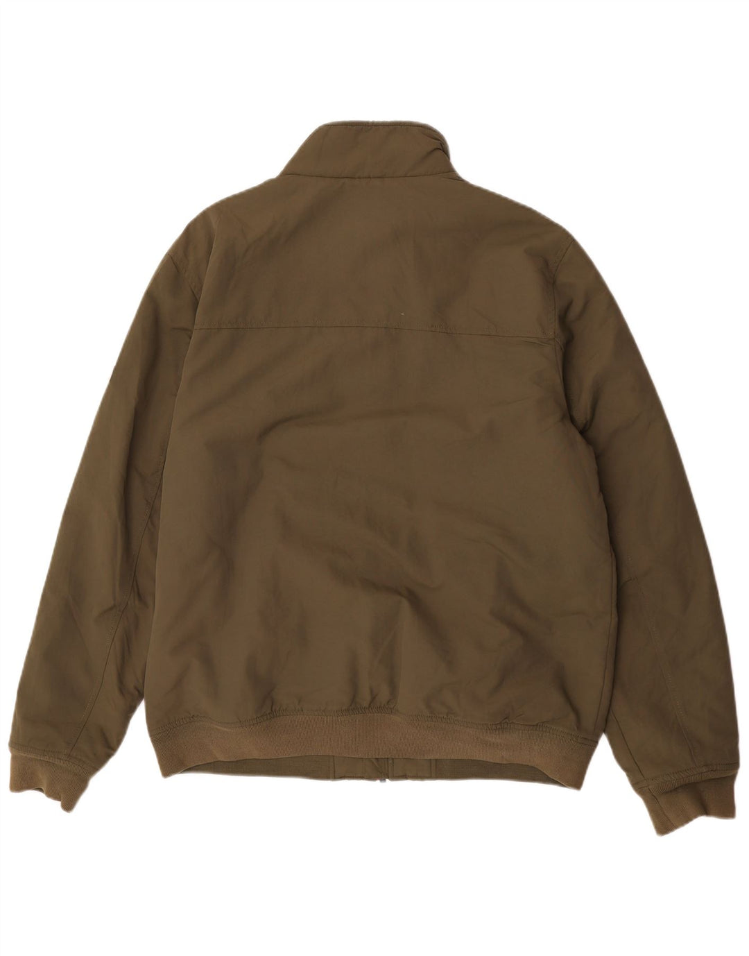 Tommy Hilfiger Mens Bomber Jacket UK 42 XL Khaki Polyamide