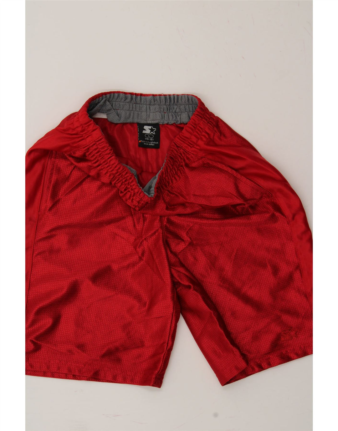 STARTER Boys Sport Shorts 10-11 Years Large Red Vintage Starter and Second-Hand Starter from Messina Hembry 