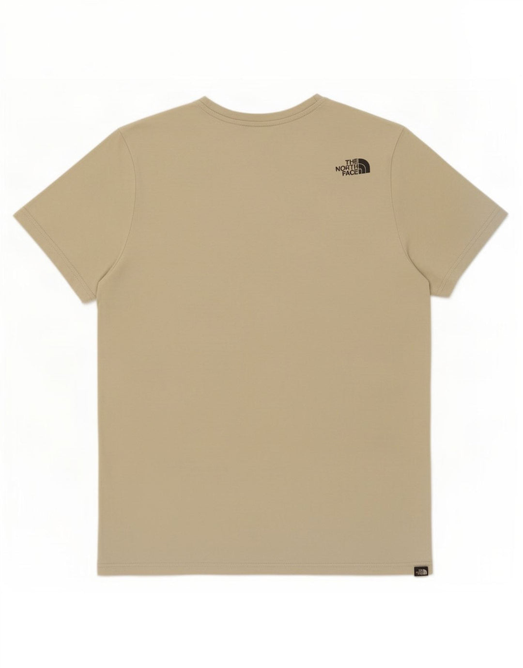 The North Face Mens T-Shirt Top Medium Beige Cotton