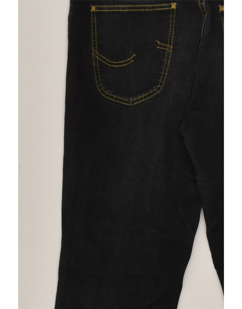 LEE Mens Premium Straight Jeans W34 L28  Black Cotton | Vintage Lee | Thrift | Second-Hand Lee | Used Clothing | Messina Hembry 