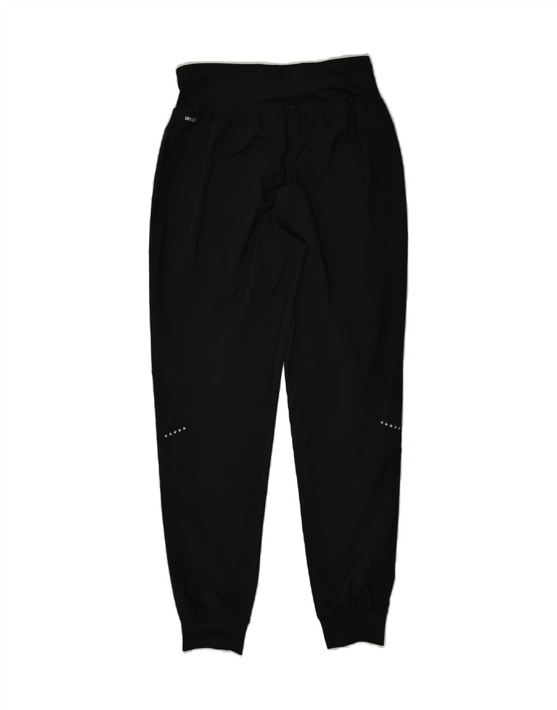 PUMA Womens Tracksuit Trousers Joggers UK 10 Small Black | Vintage Puma | Thrift | Second-Hand Puma | Used Clothing | Messina Hembry 