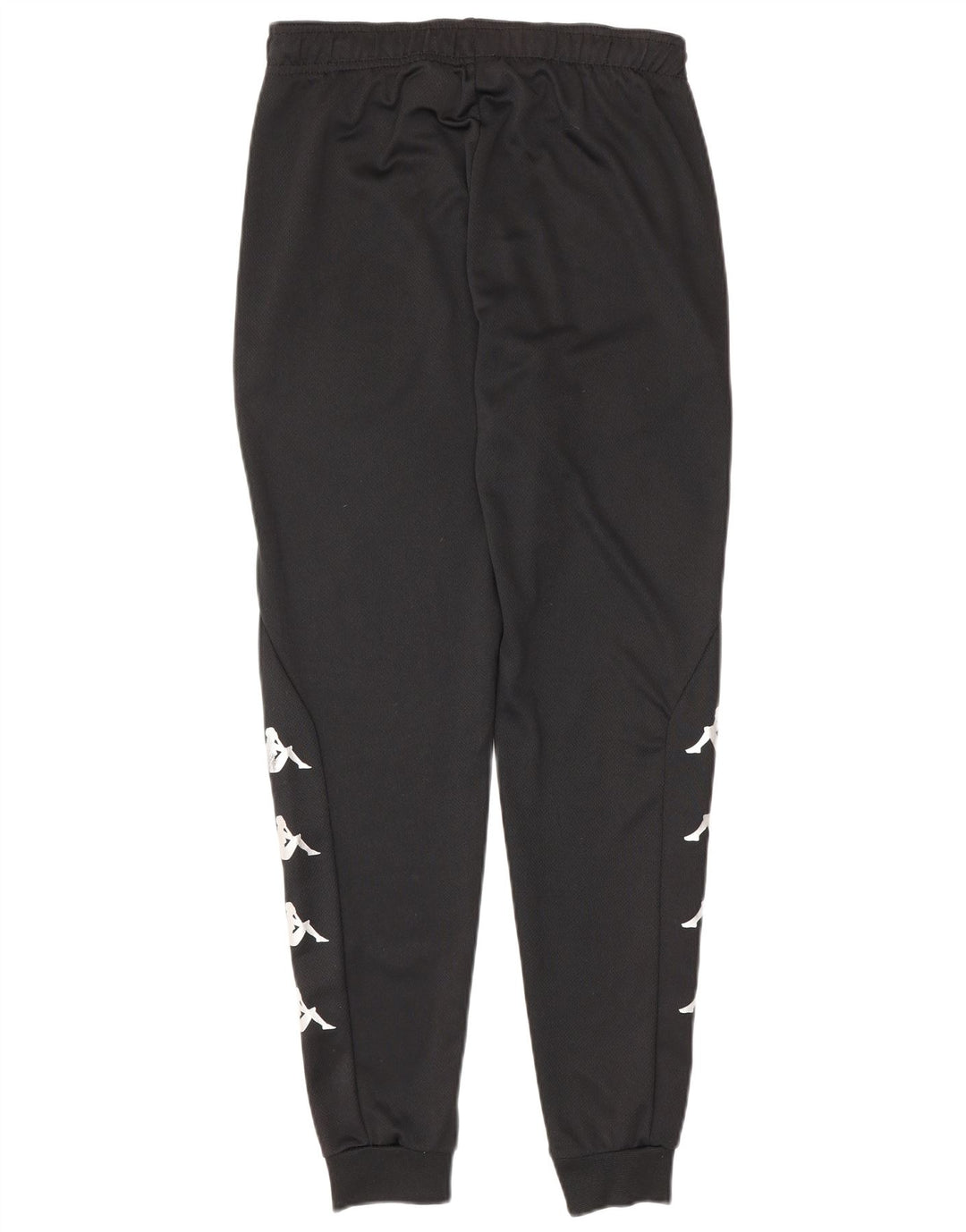 Kappa Mens Graphic Tracksuit Trousers Joggers Small Black